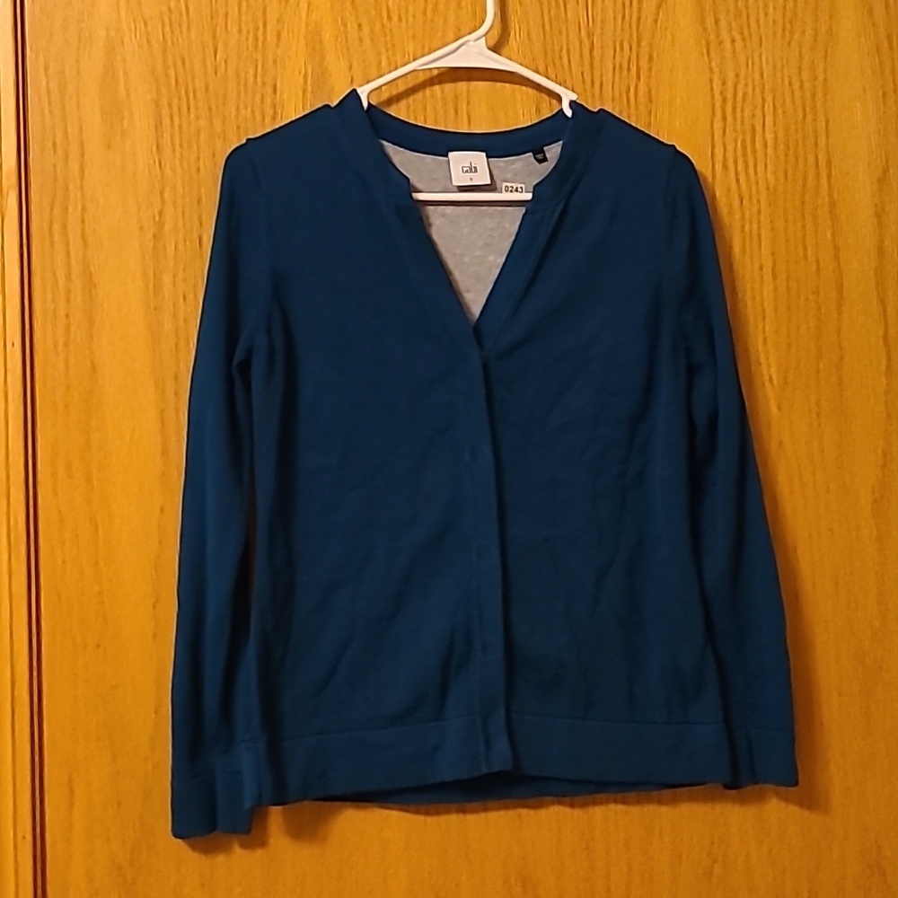 Cabi Ever Teal Sweater